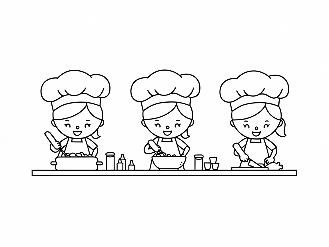 Join the Fun with These Happy Kid Chefs