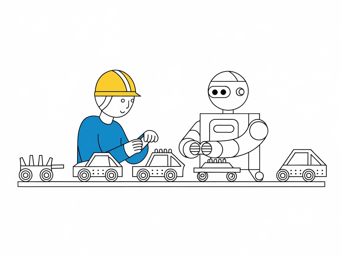 Join the Assembly Line With This Worker Robot Page