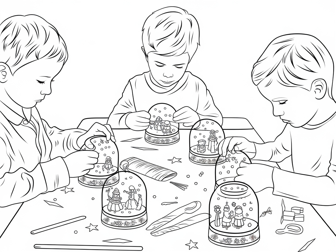 Capture Winter Magic with These DIY Snow Globes