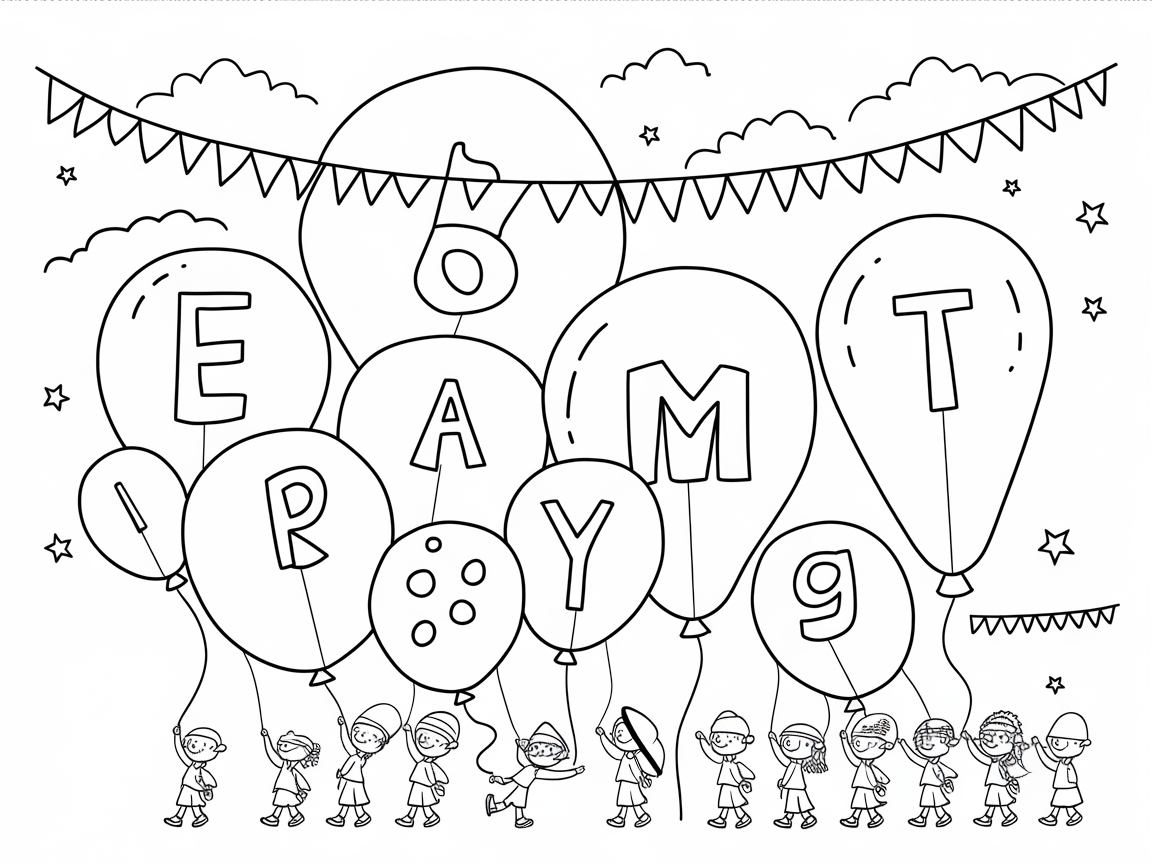 Balloon Bonanza with Alphabet Fun