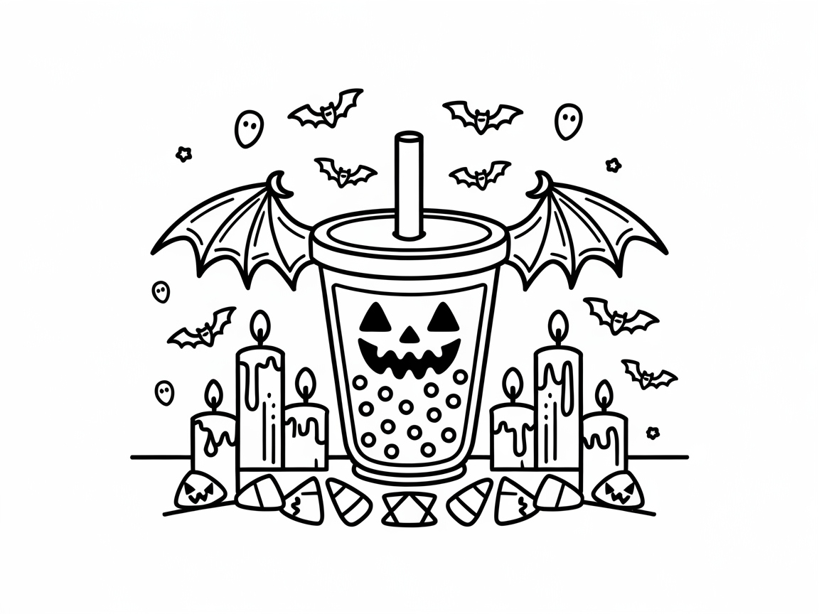 Spooky Boba Halloween Extravaganza