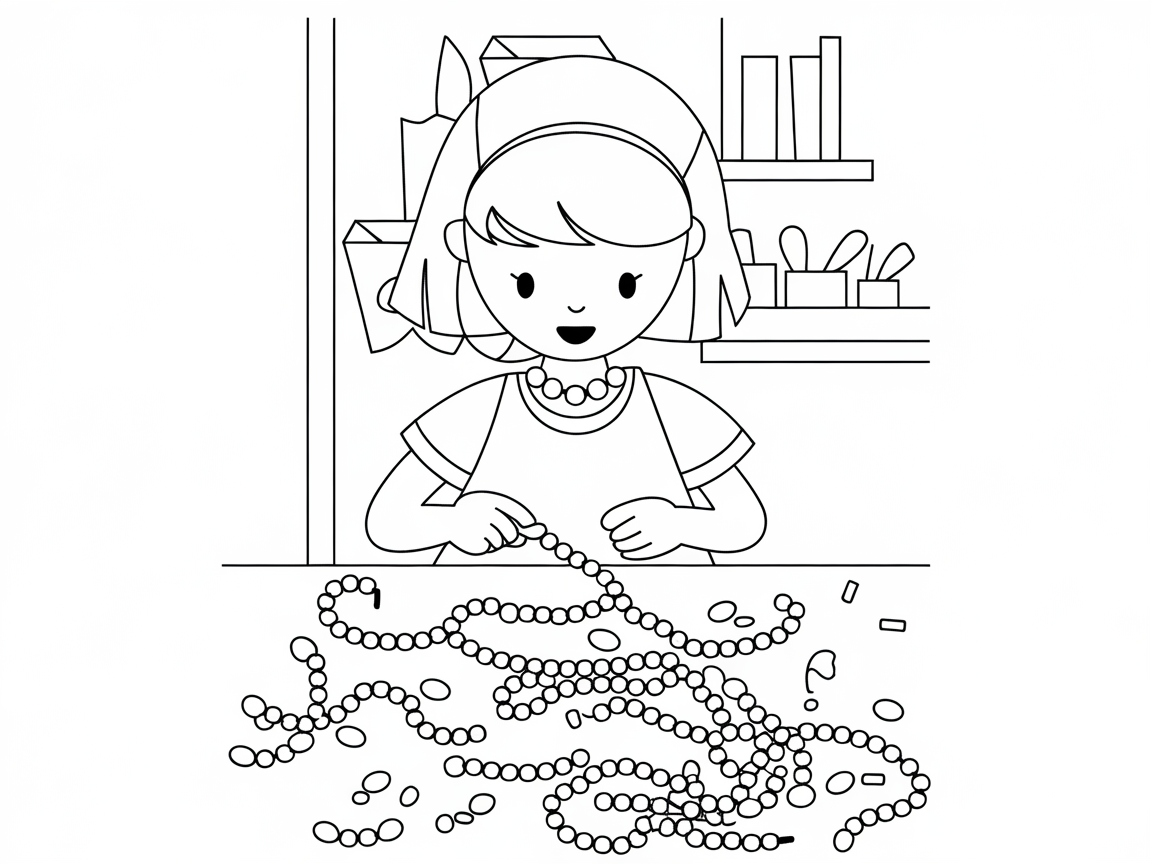 String Together Creativity with This Bead Art Page