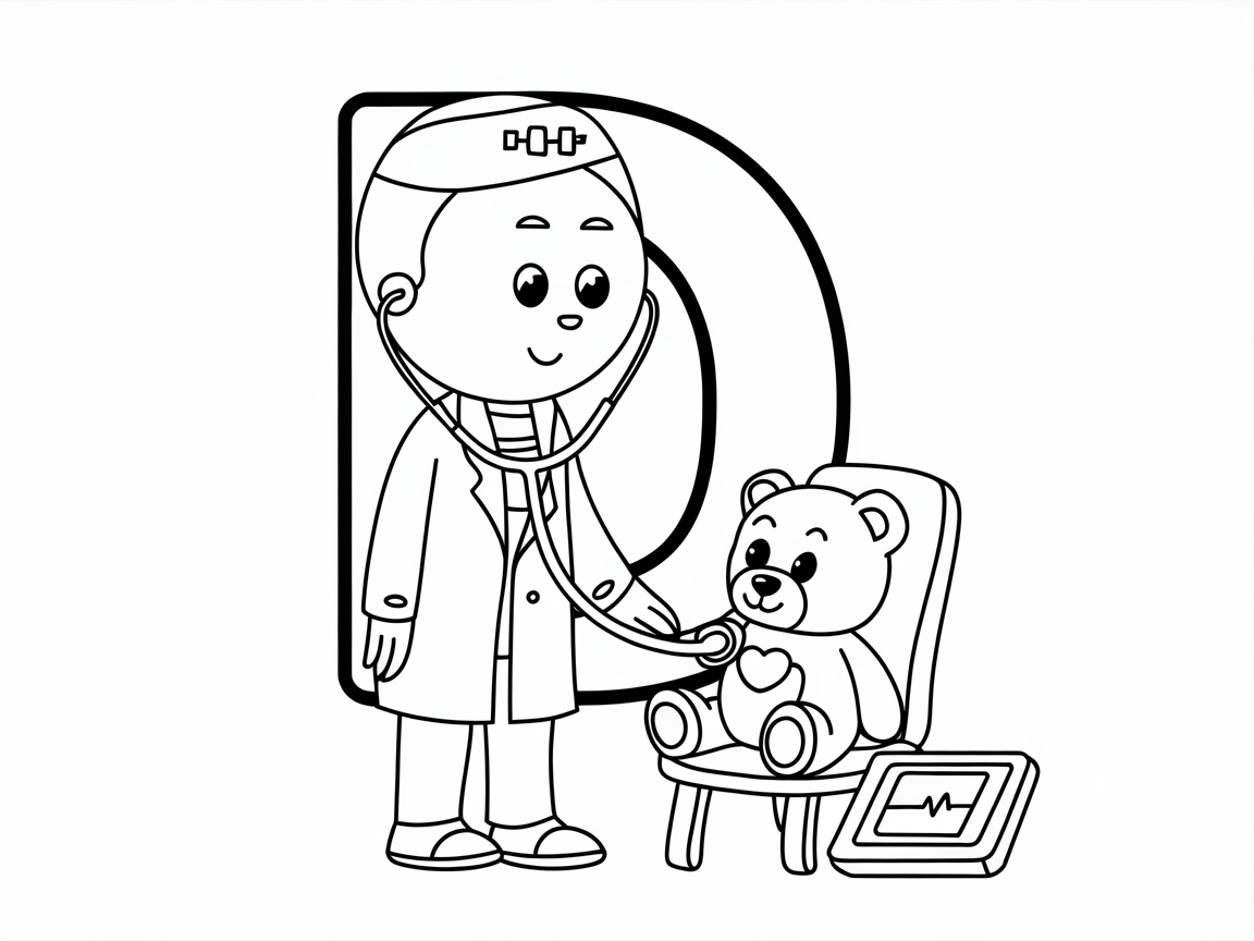 D is for Doctor with a Heartwarming Check-Up