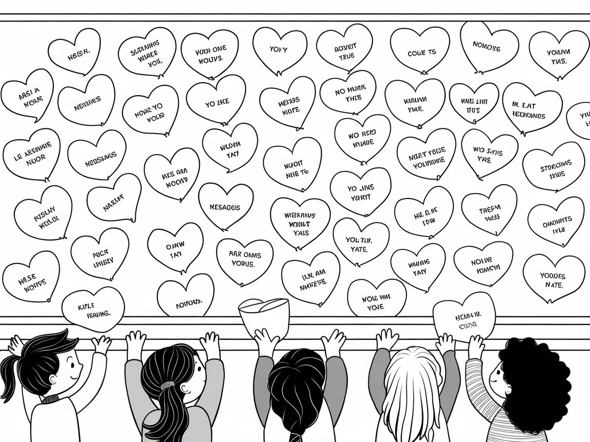 Celebrate Kindness with This Heartfelt Classroom Display