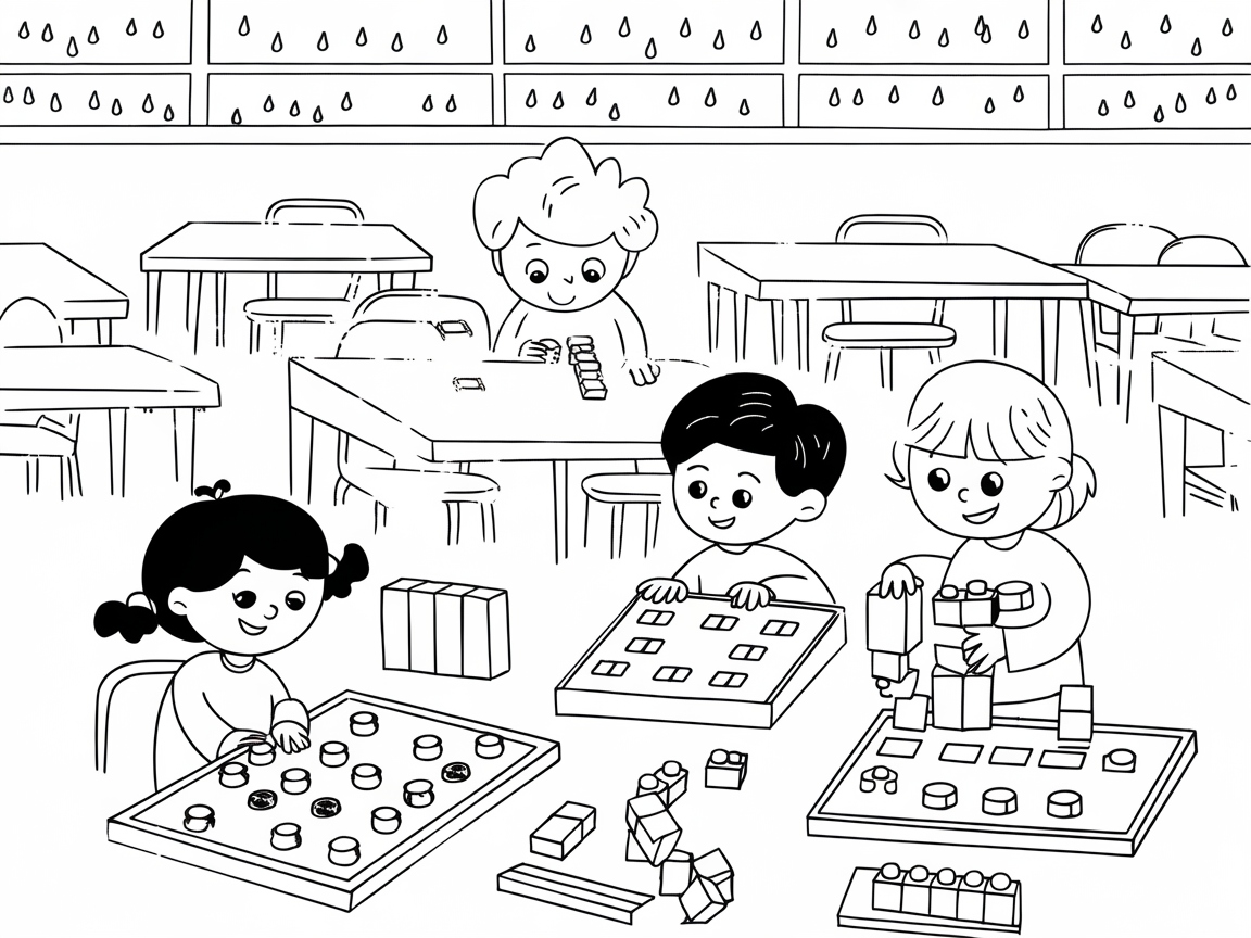 Build and Learn with Classroom Block Fun