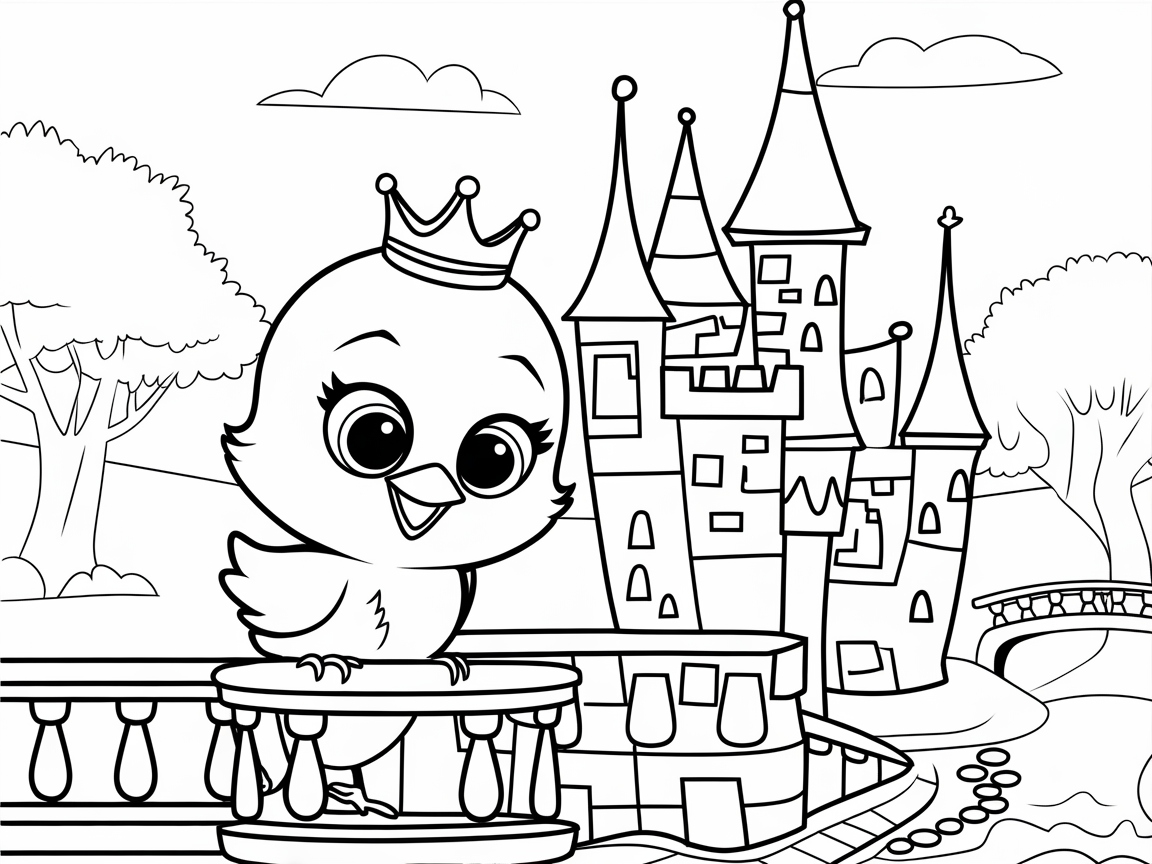 Royal Adventure with a Princess Chick