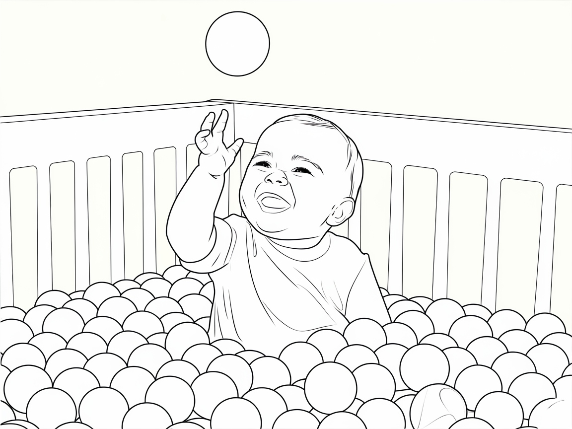 Ball Pit Joy: Baby