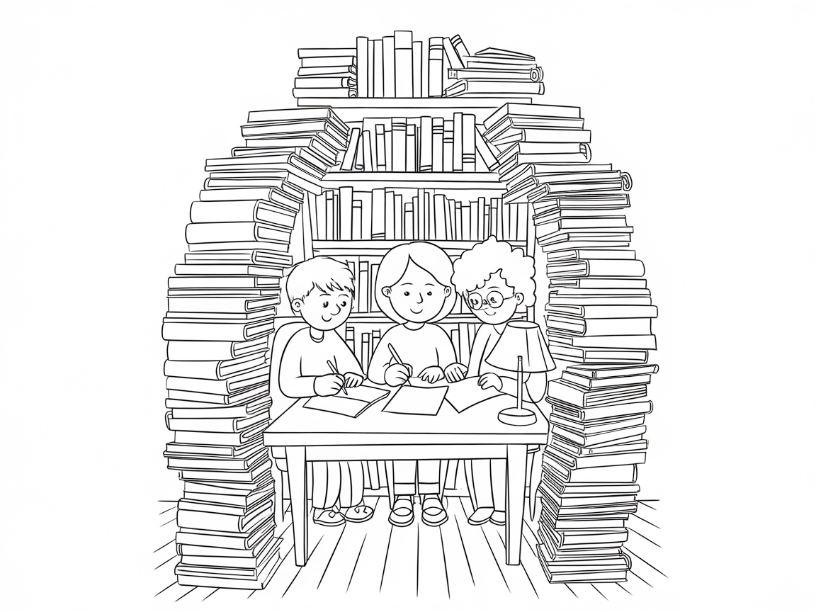 Bookish Adventures Await in the Library Corner