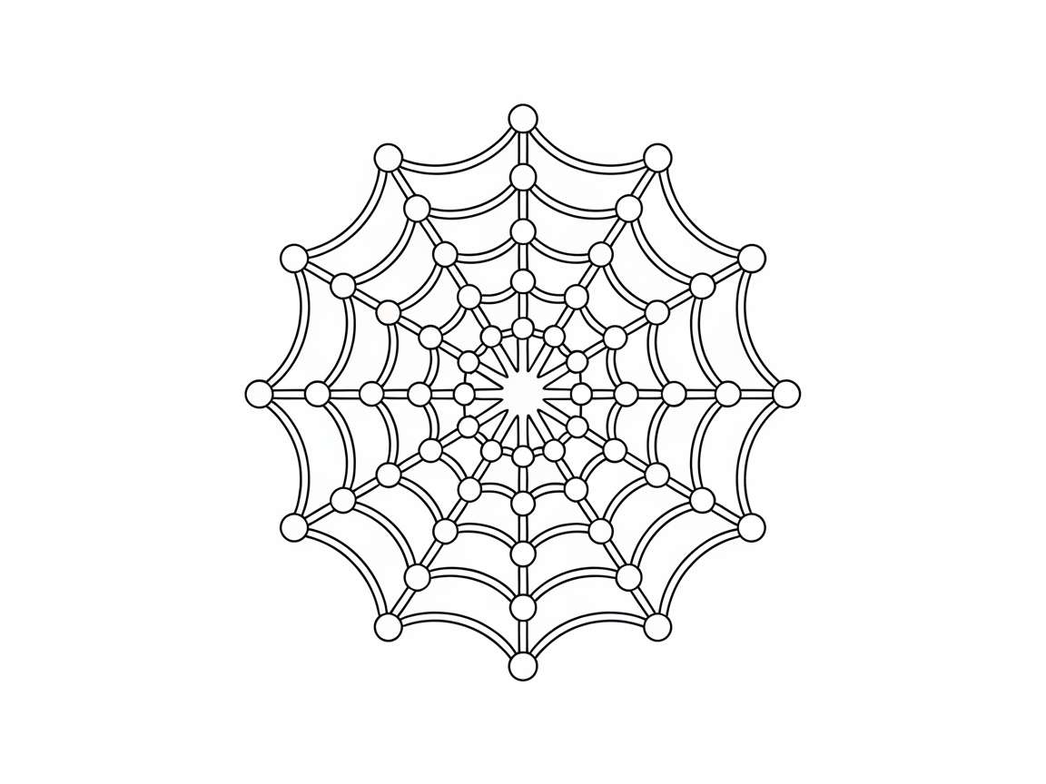 Get Lost in This Intricate Web Mandala