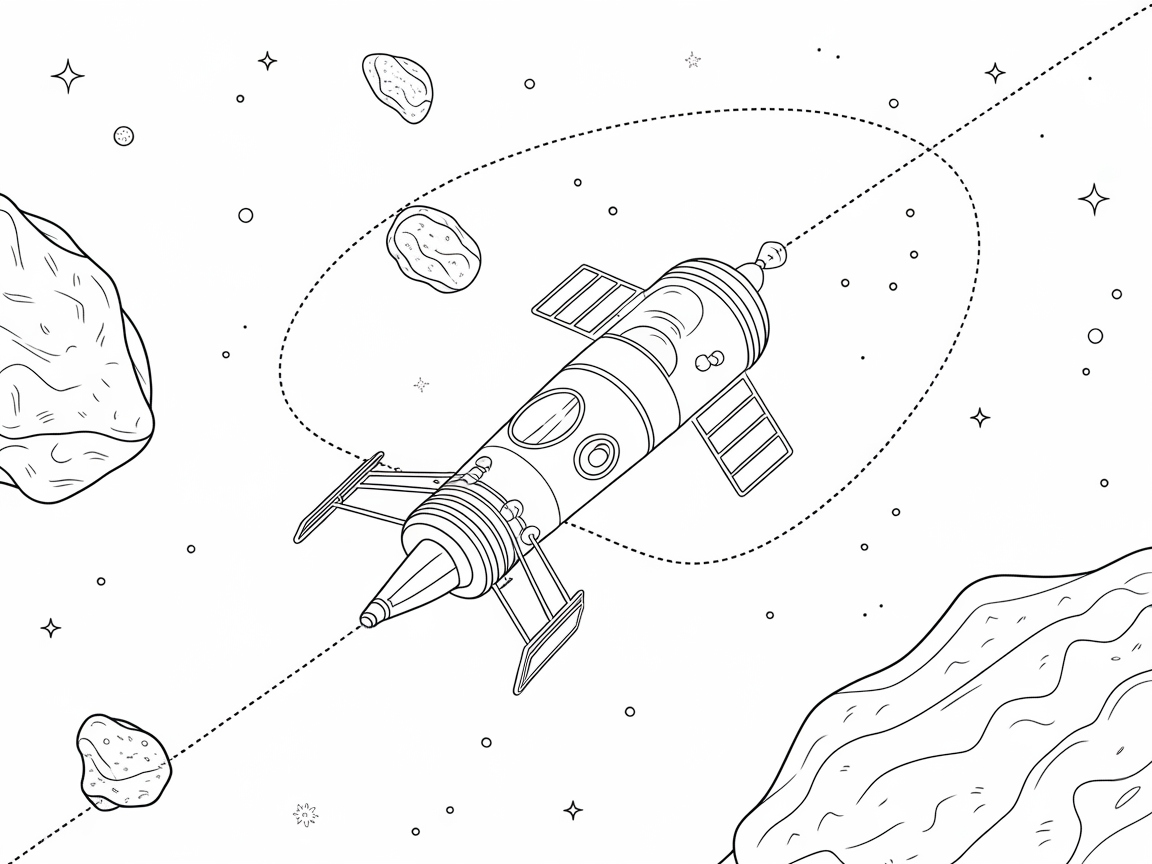 Blast Through the Asteroids with This Retro Rocket Page