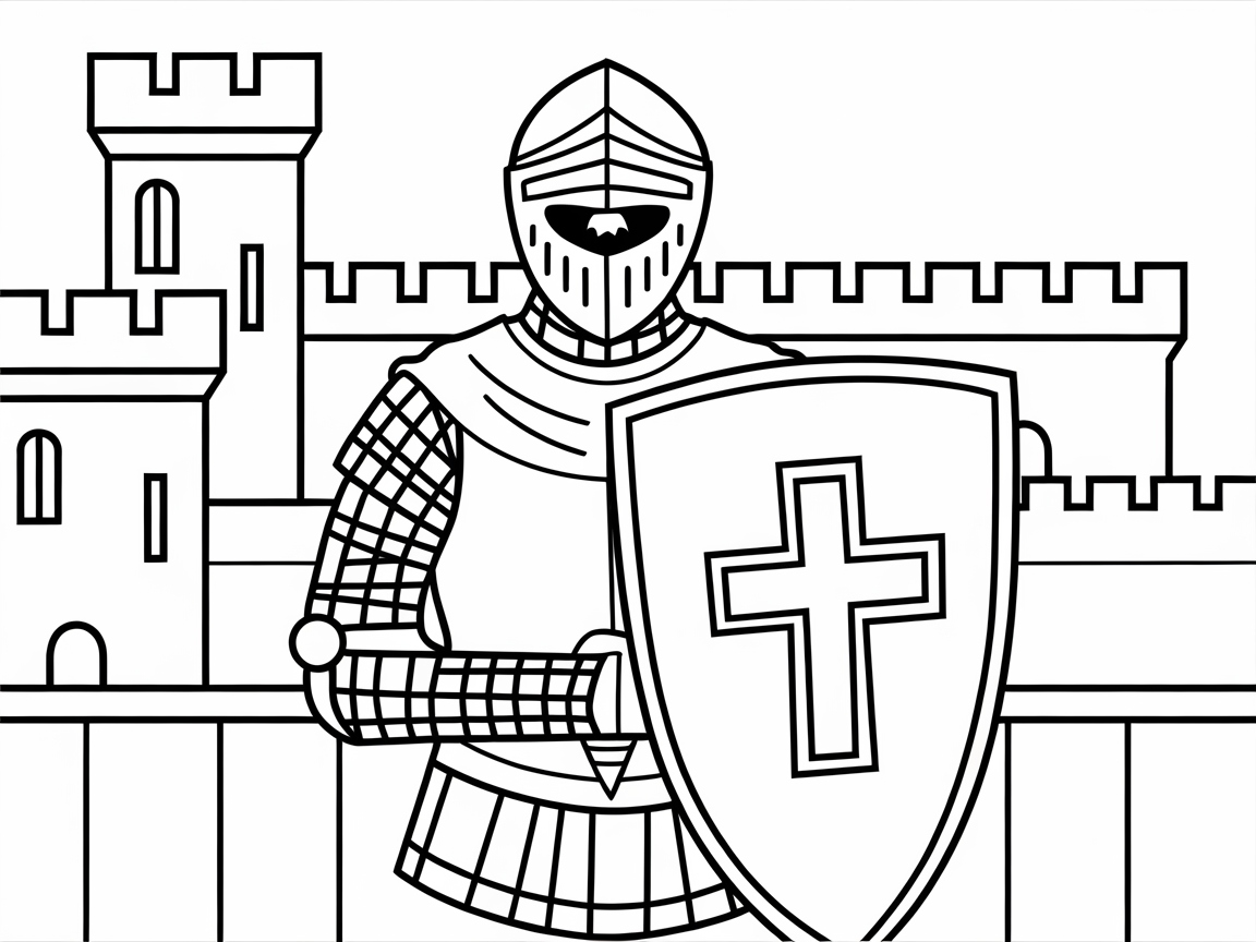 Defend the Castle with This Brave Knight Page