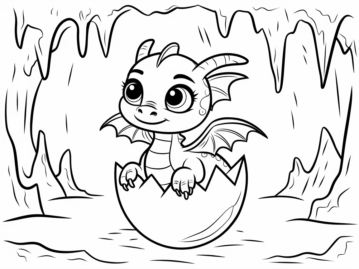 Hatch a Fantasy with This Baby Dragon