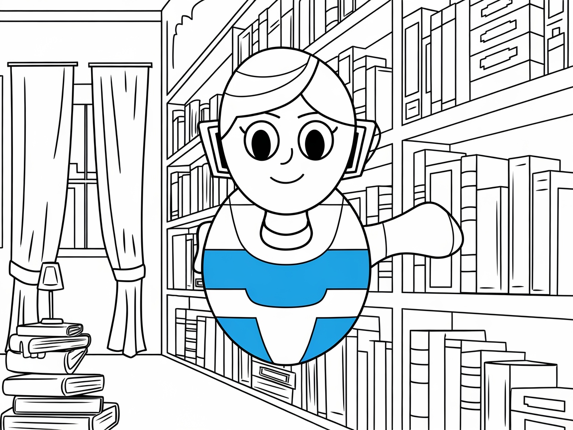 Meet the Book-Loving Robot in the Library
