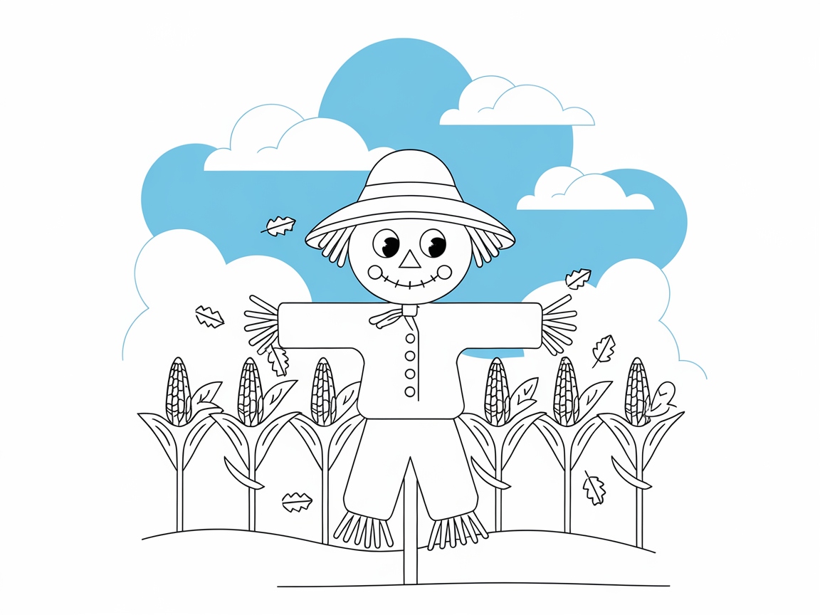 Bring This Cheerful Scarecrow to Life