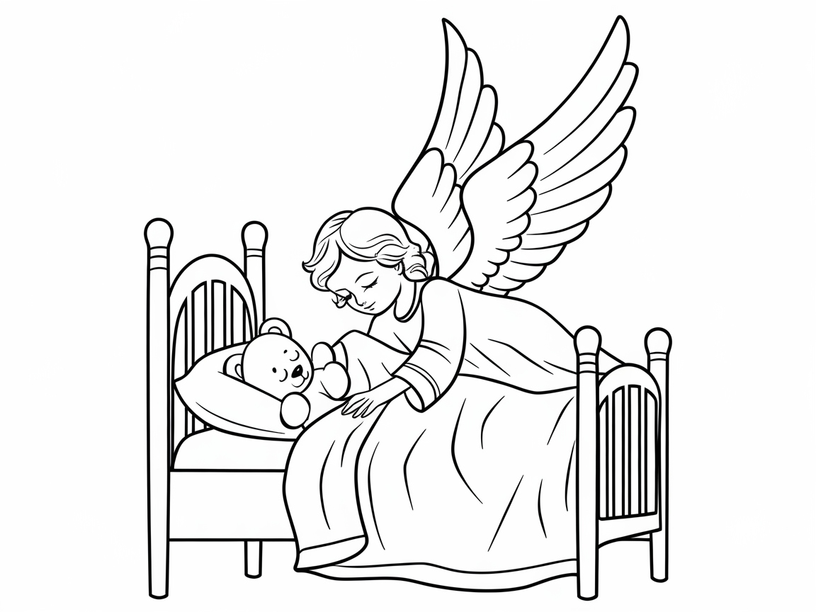 Sweet Dreams with a Guardian Angel