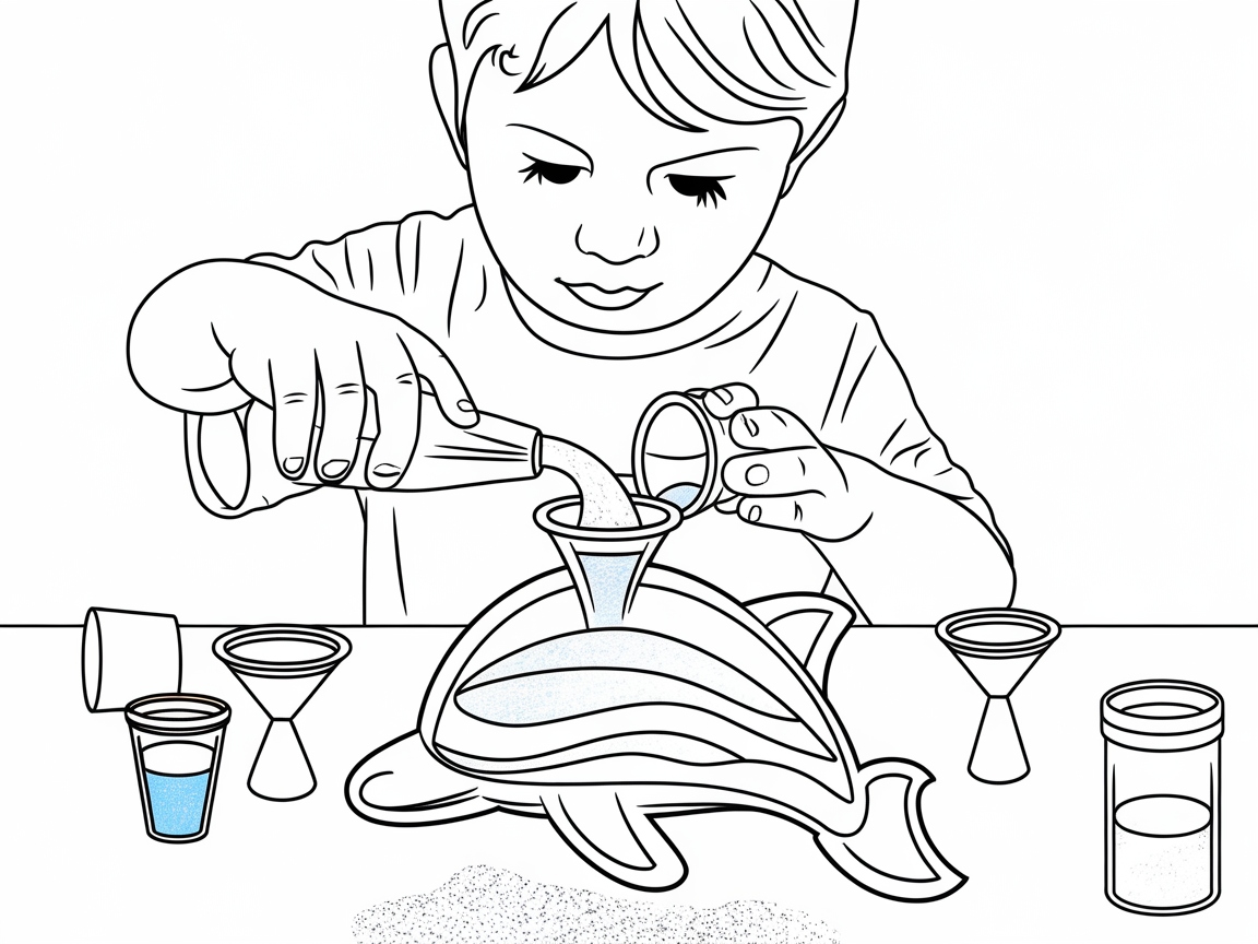Create a Splash with This Sand Art Dolphin