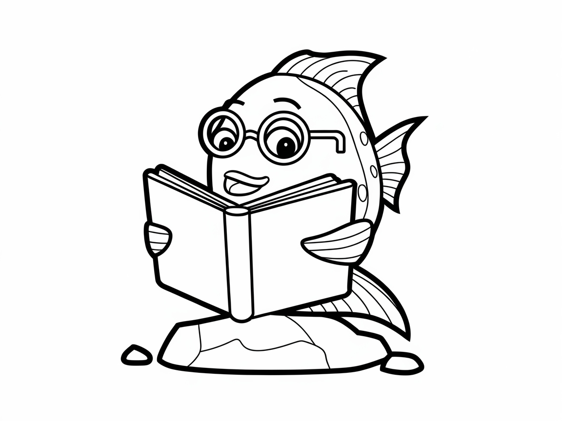 Dive Into Storytime With This Bookish Fish