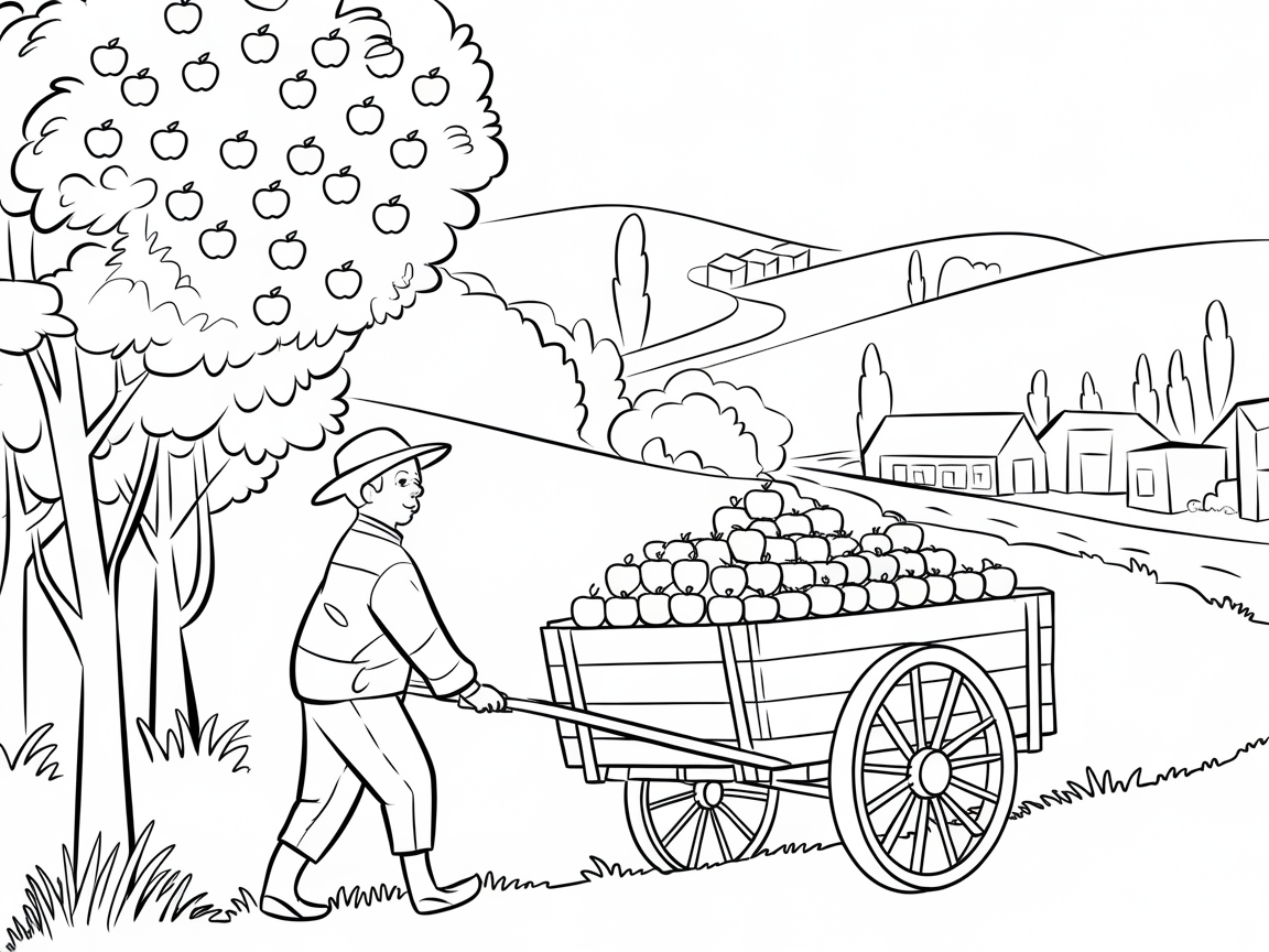 Discover the Harvest with This Apple Farmer