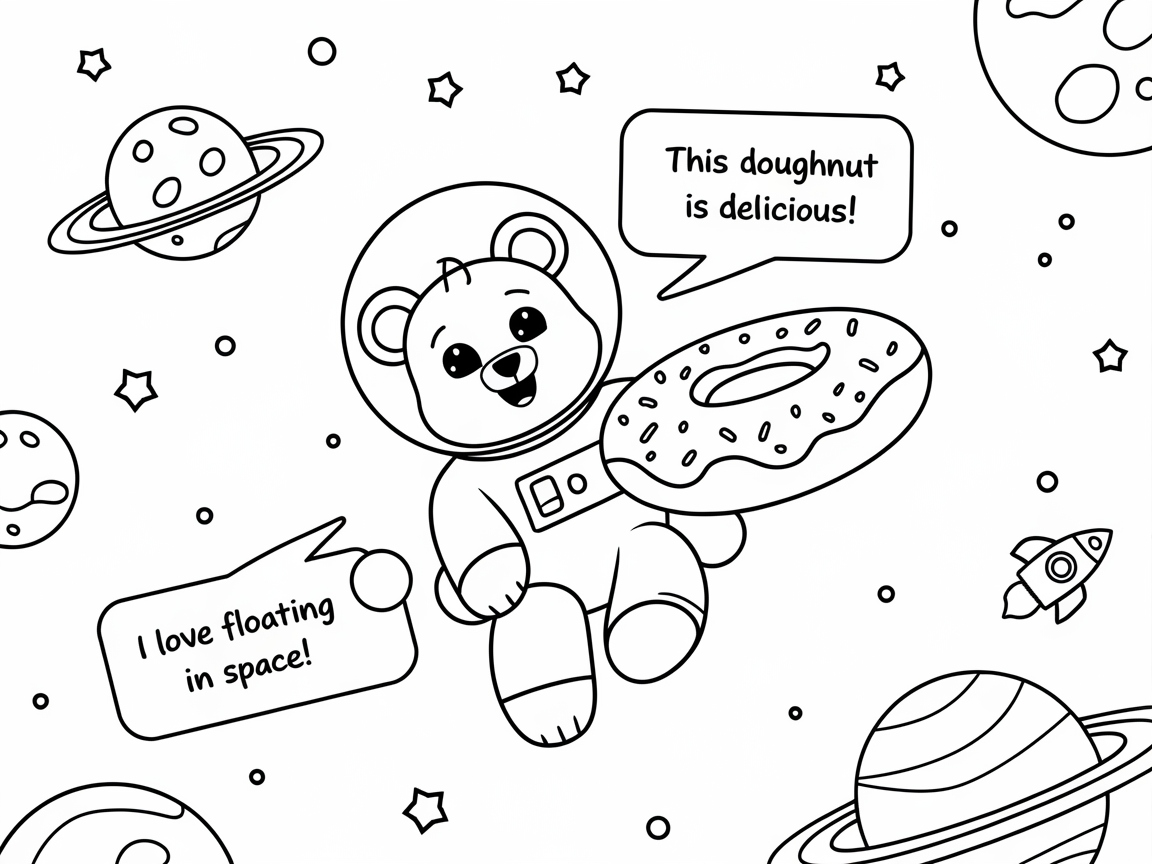 Blast Off with This Space Explorer Bear