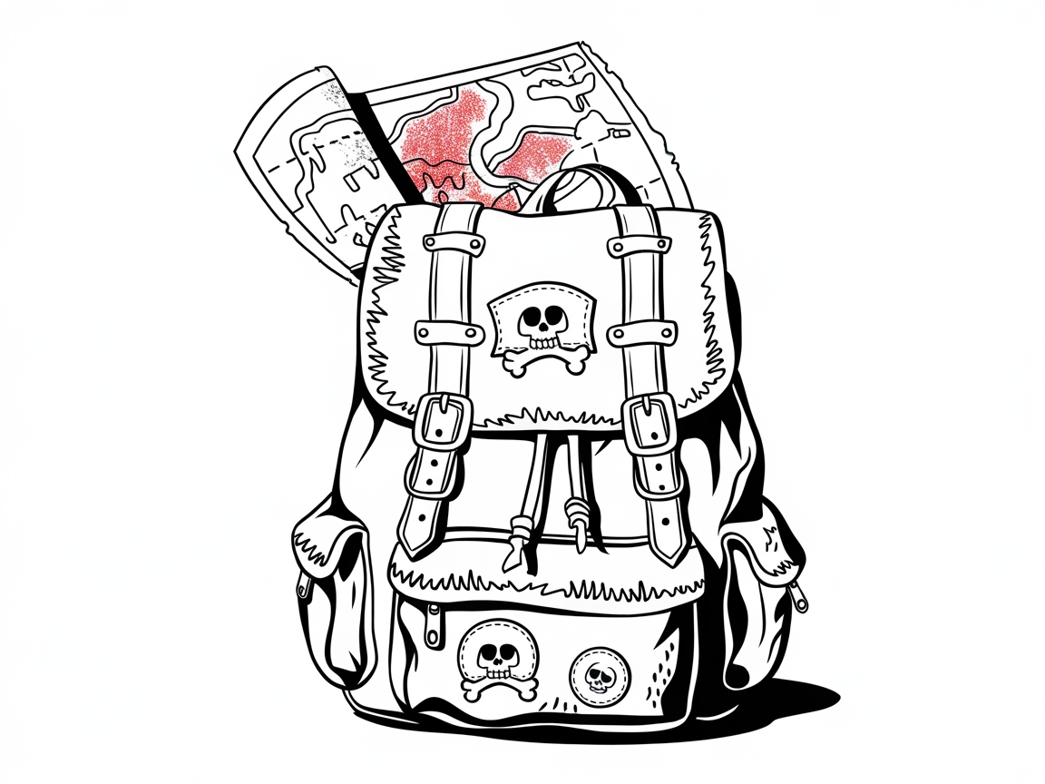 Uncover Mysteries with This Pirate Adventure Backpack