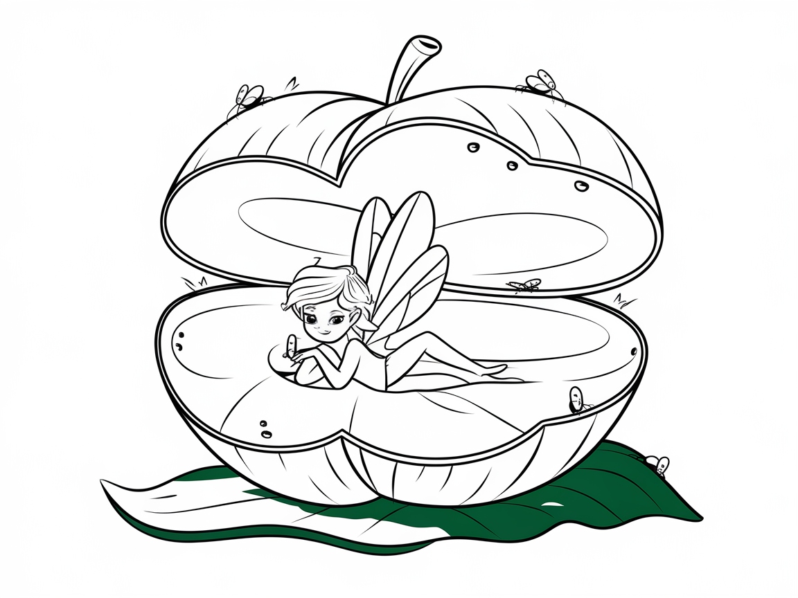 Enchanted Apple Fairy Retreat Awaits Your Creativity