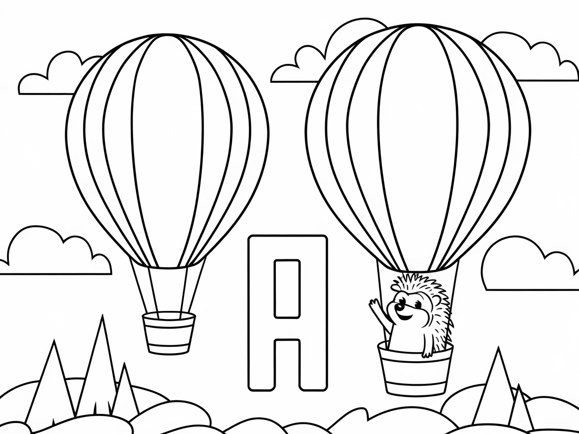 Adventures in the Air with the Letter A