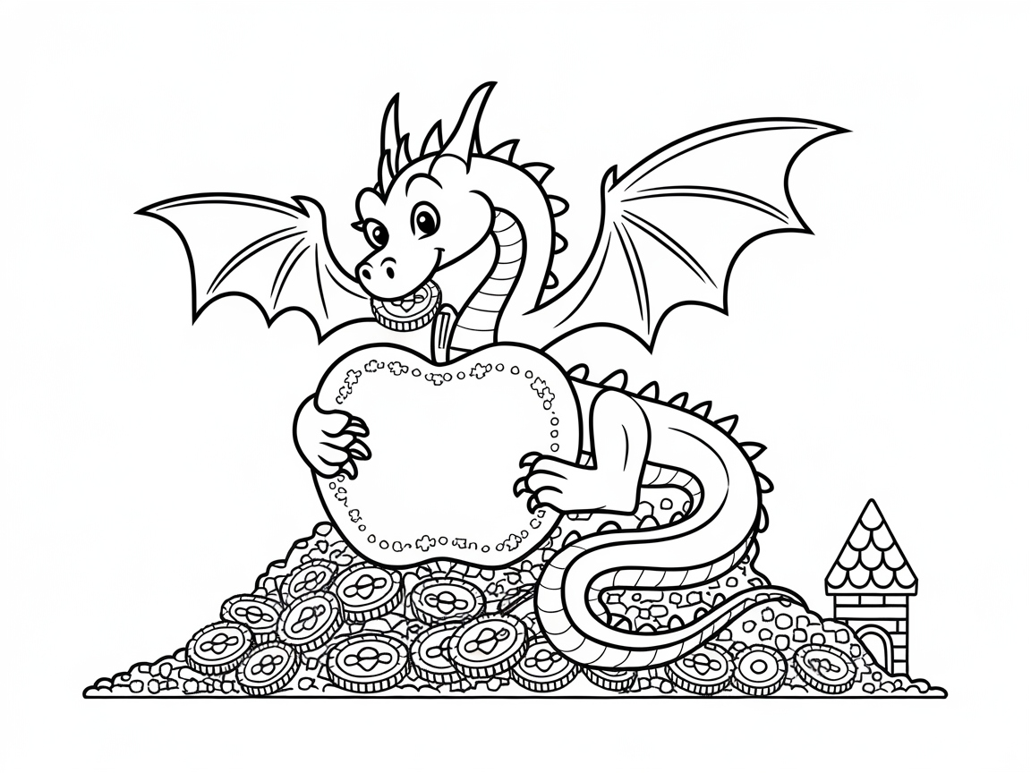 Bring This Treasure-Guarding Dragon to Life