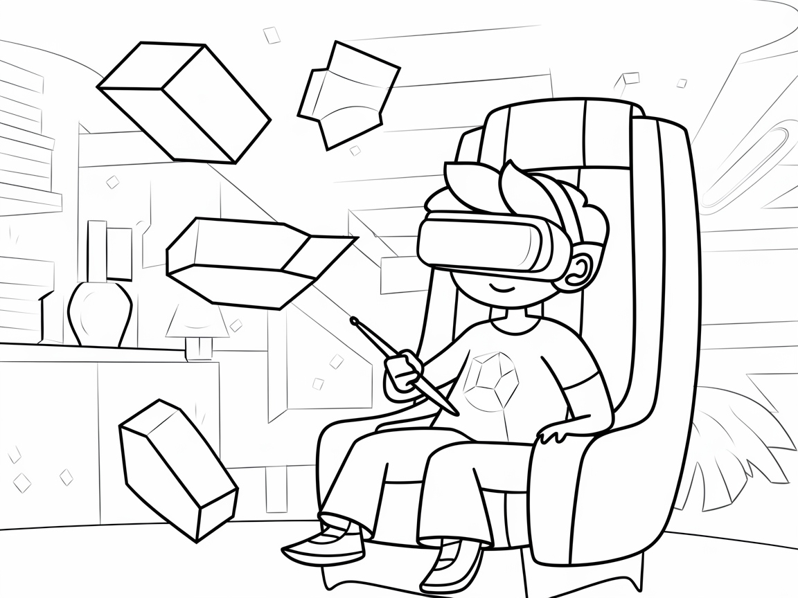 Enter the World of Virtual Reality with This Interactive Scene