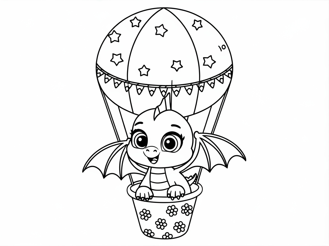 Up, Up, and Away with a Baby Dragon