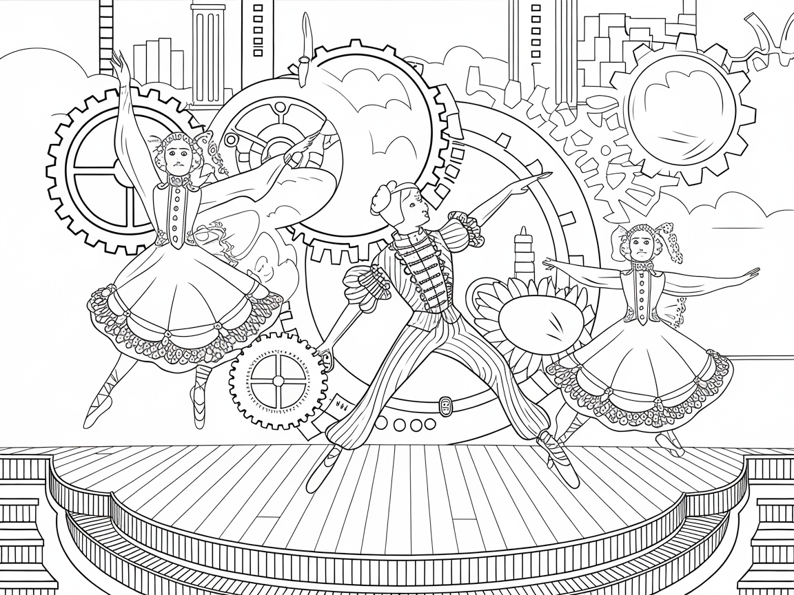 Steampunk Ballet Fantasia