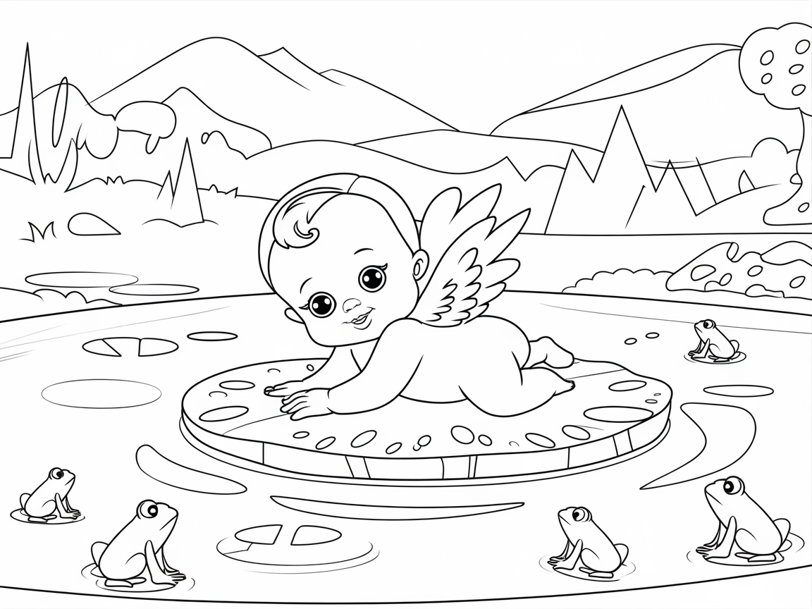 Lily Pad Adventures with a Baby Angel