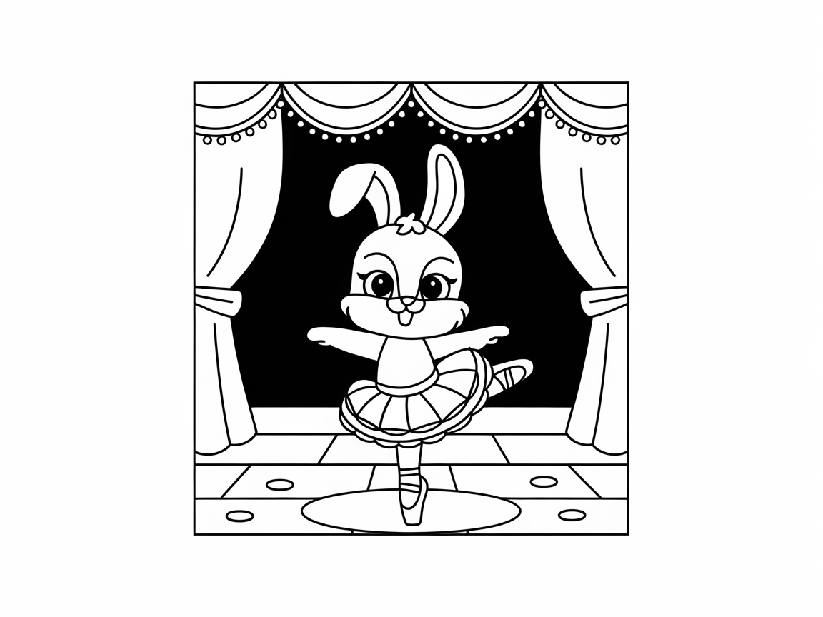 Take Center Stage with the Ballerina Bunny