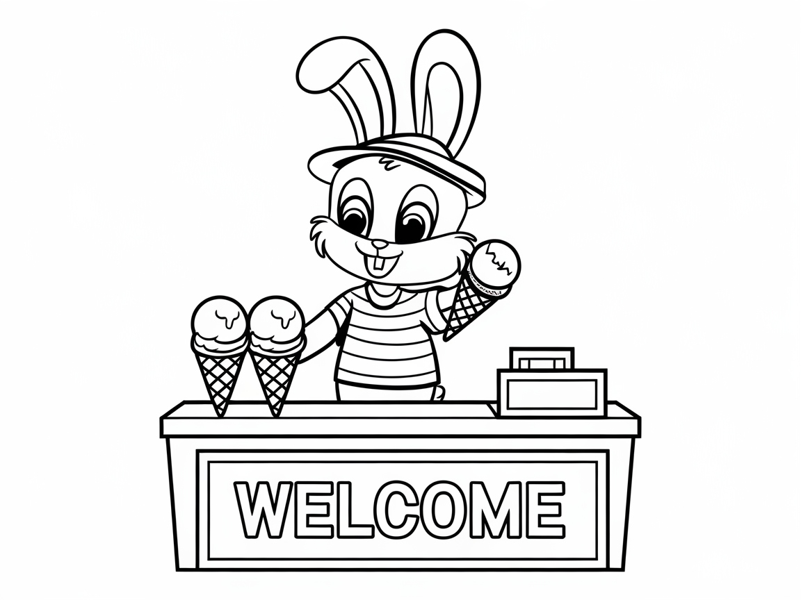 Sweet Treats with Bunny the Ice Cream Vendor