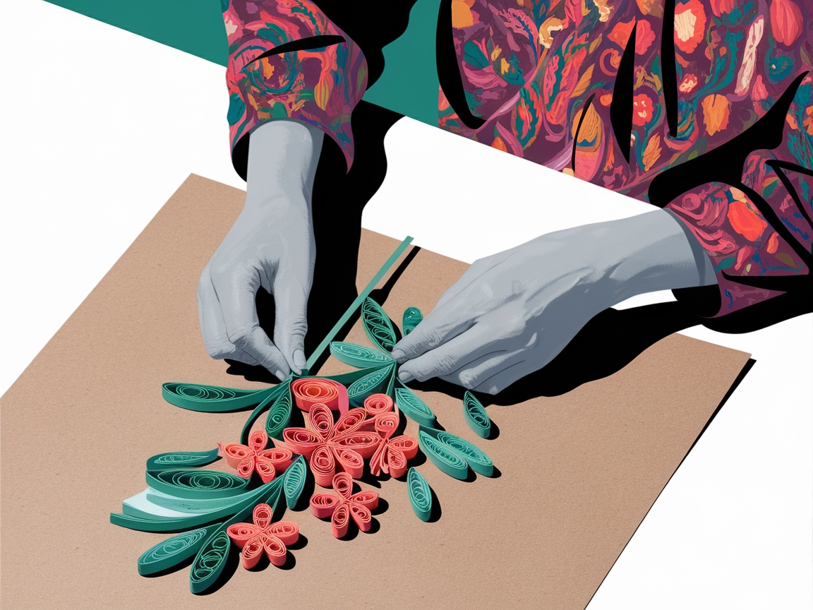 Create Beautiful Paper Quilling Art