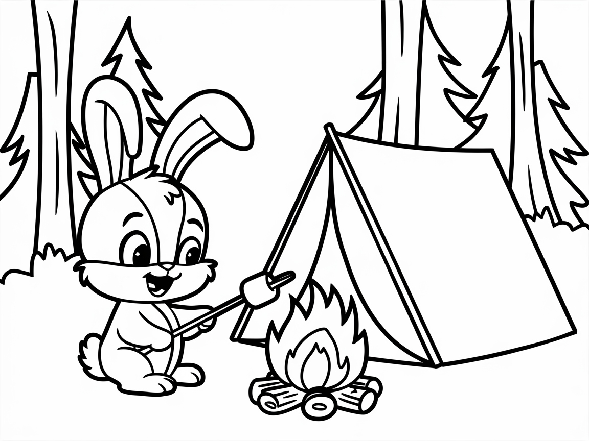 Campfire Fun with the Bunny Explorer