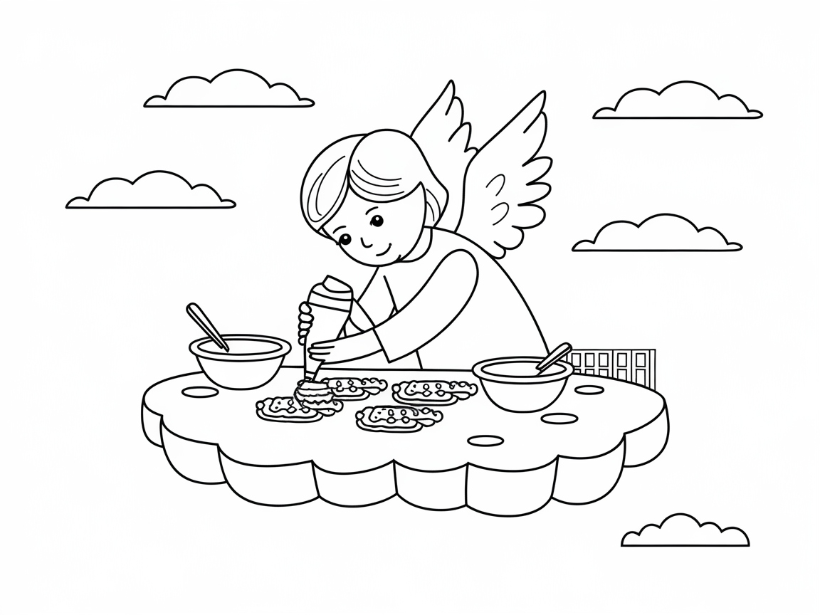 Heavenly Baking with an Angel