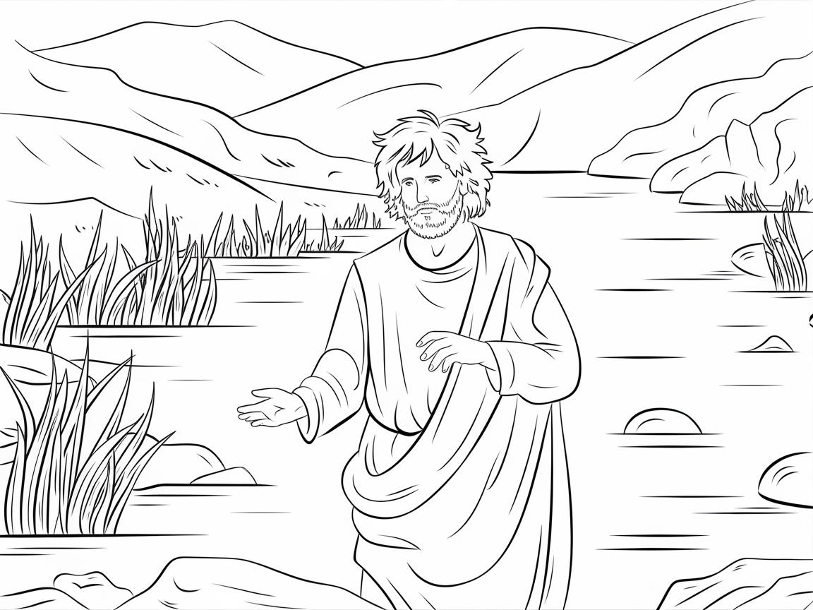 Contemplate with John the Baptist in the Wilderness