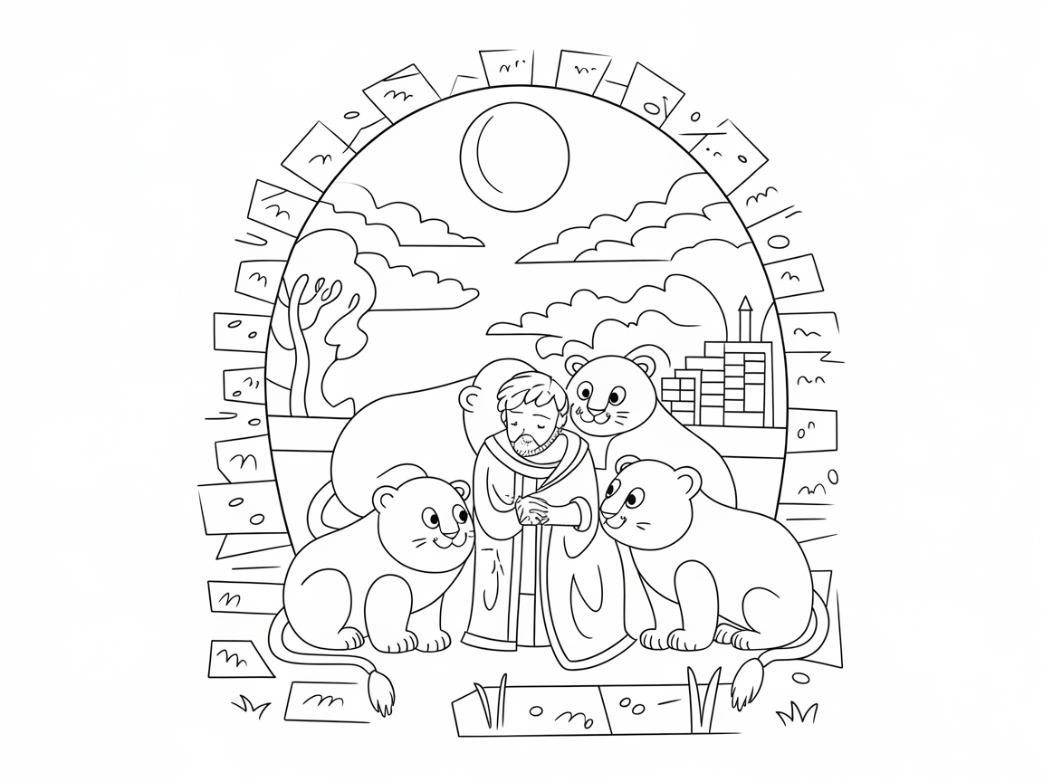 Stand with Daniel in the Lions