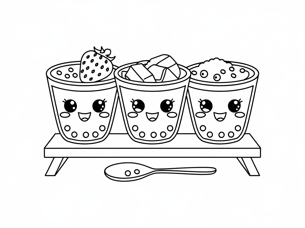 Triple the Fun with These Adorable Boba Cups
