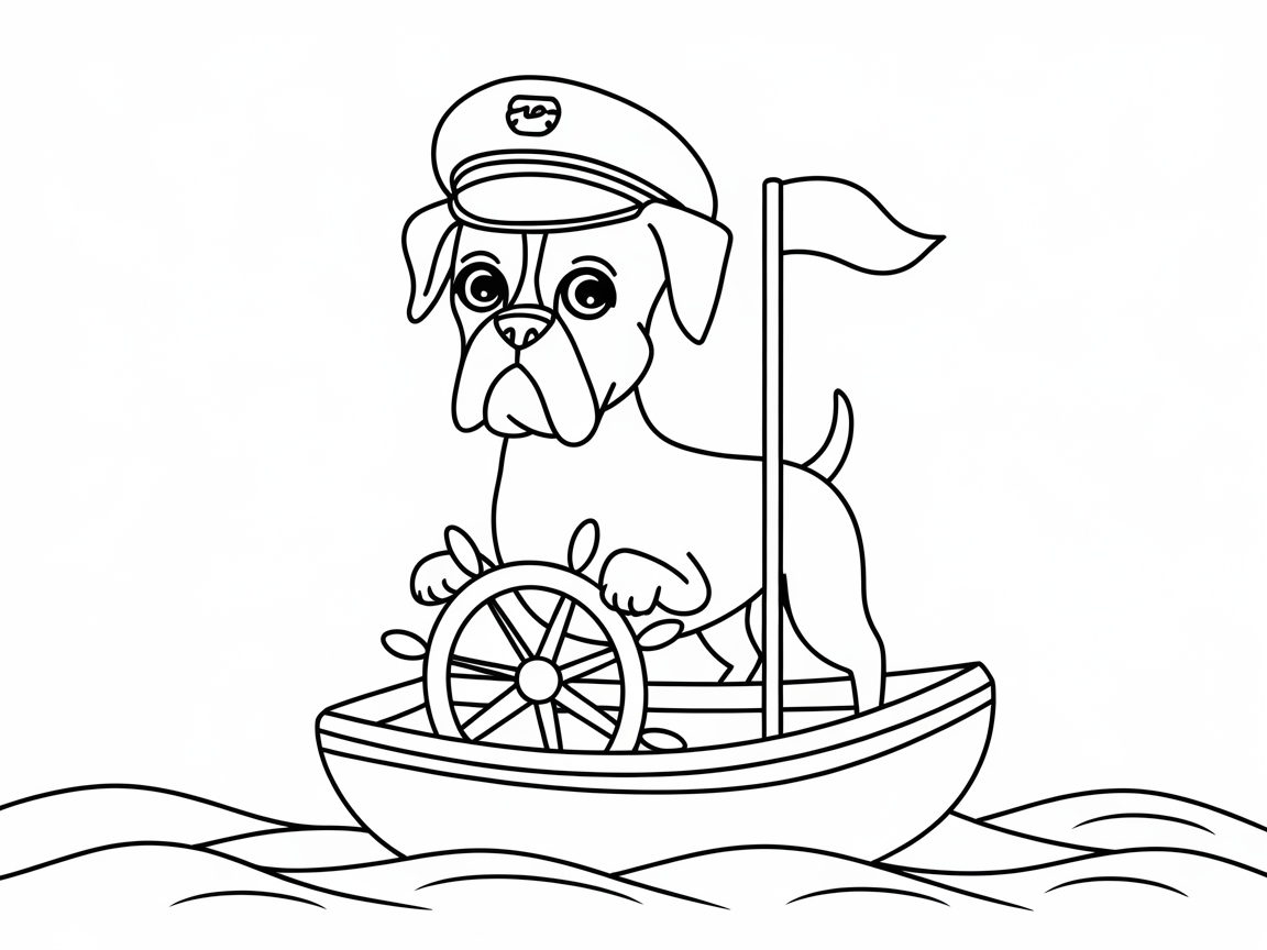 Boxer Captain Navigates the Open Seas