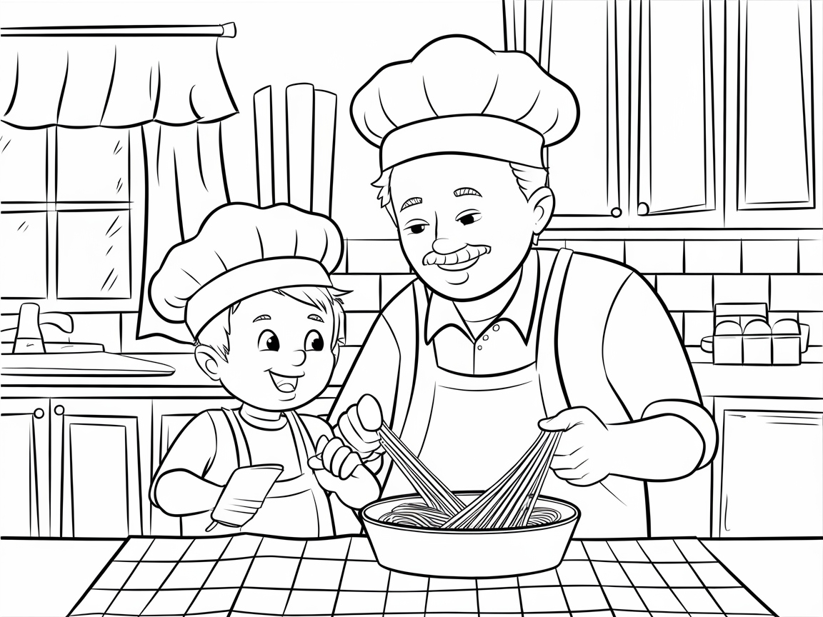 Whisk Up Some Fun with This Father and Son Cooking Duo