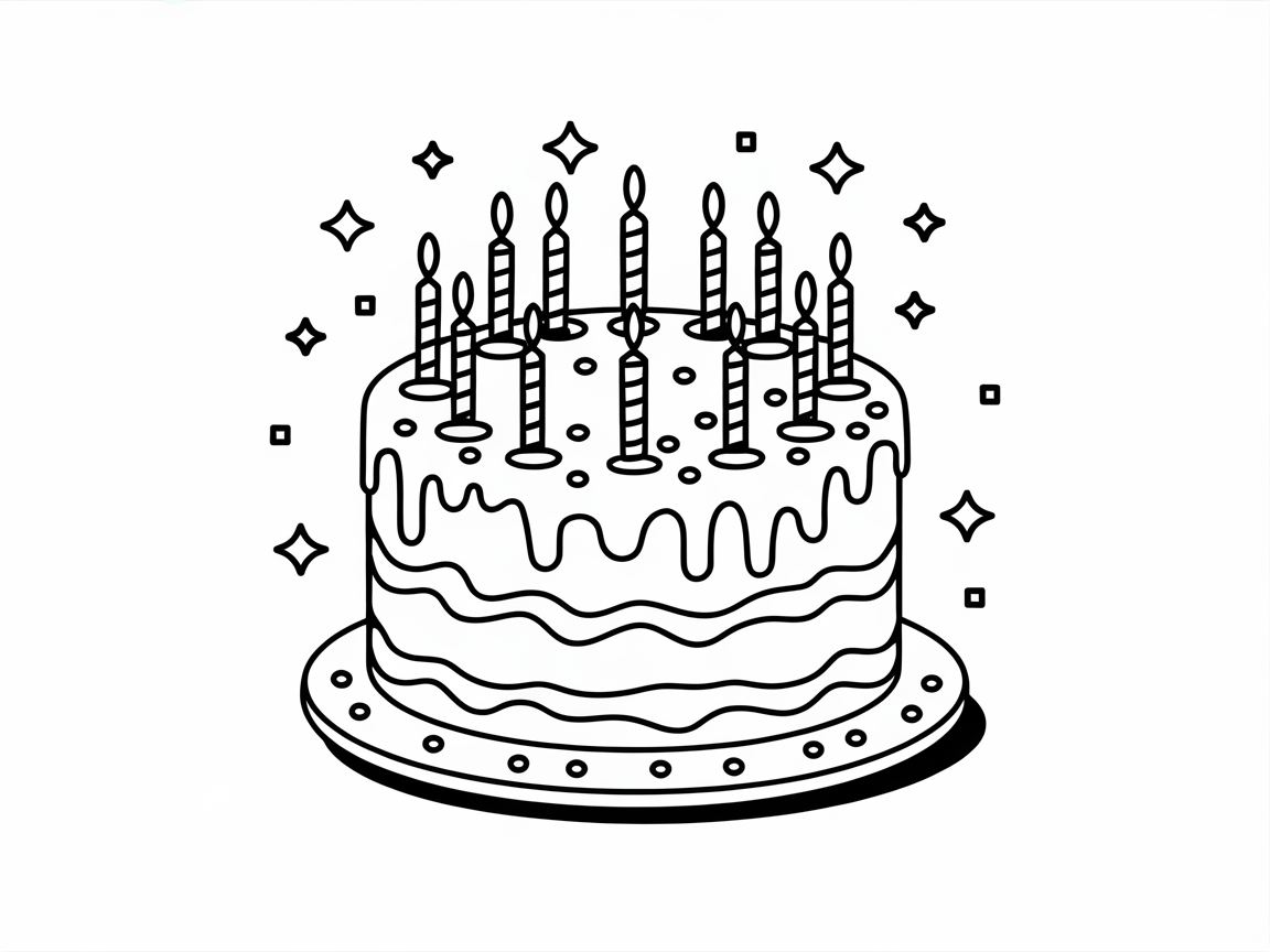 Add Some Colorful Magic to This Birthday Cake Design