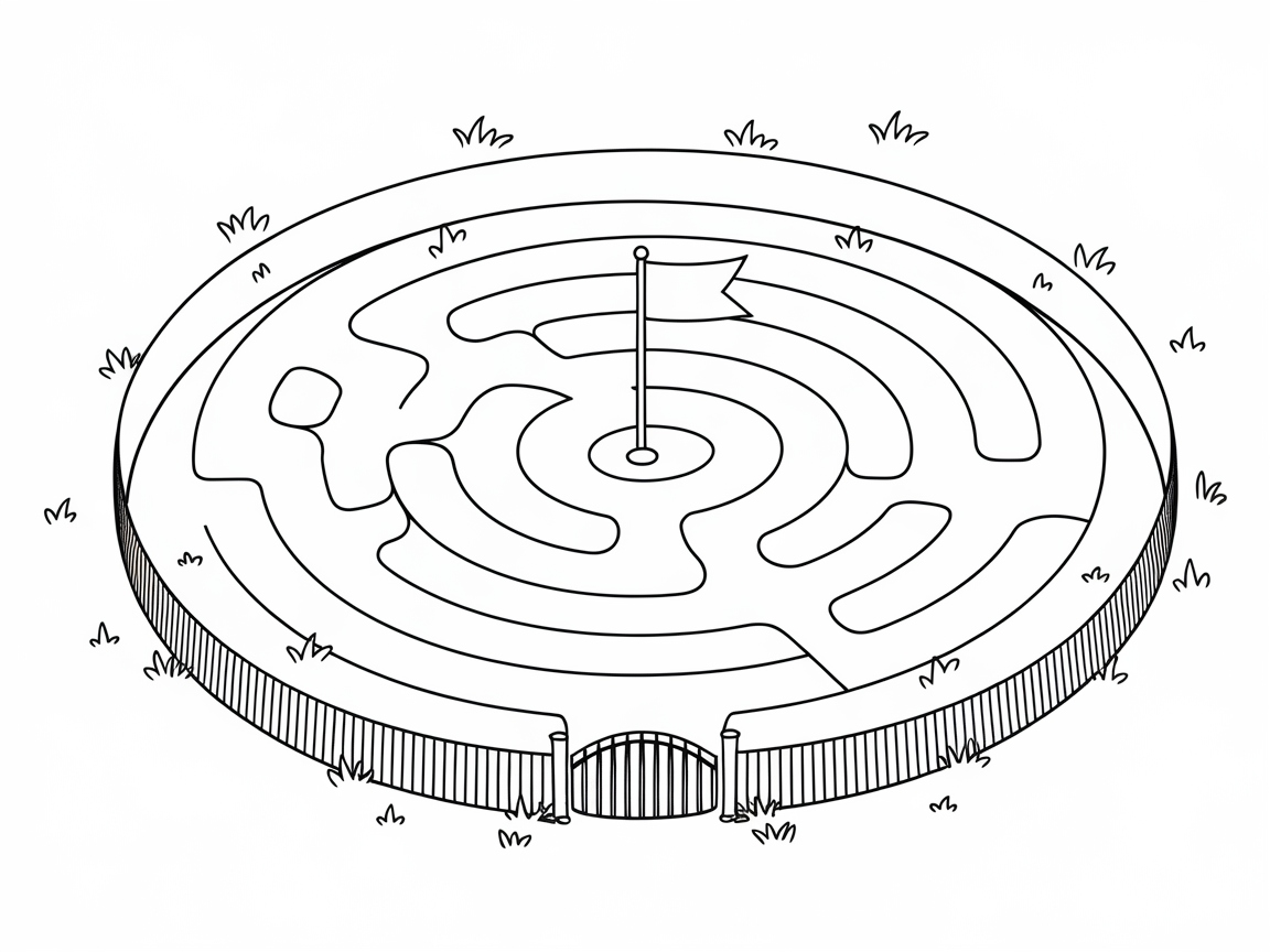 Navigate the Cinnamon Roll Maze