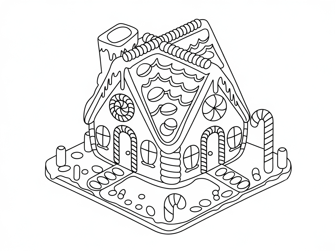 Decorate Your Own Gingerbread House!