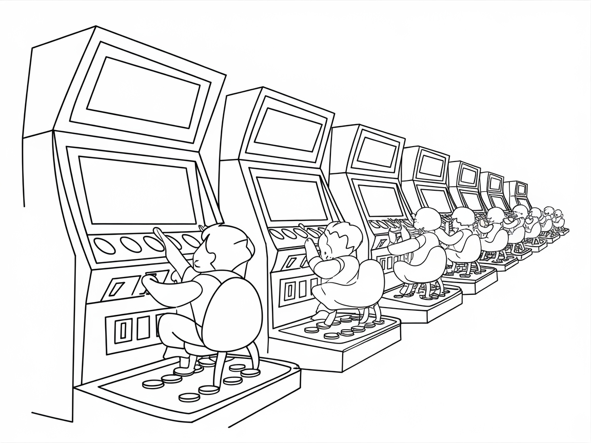Join the Fun with Cartoon Slot Machine Players
