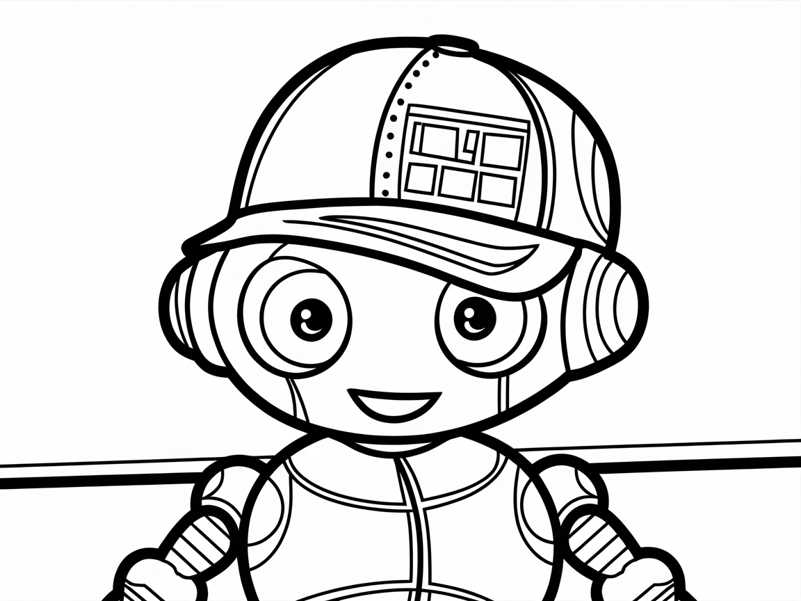 Meet Robo-Buddy in a Baseball Cap