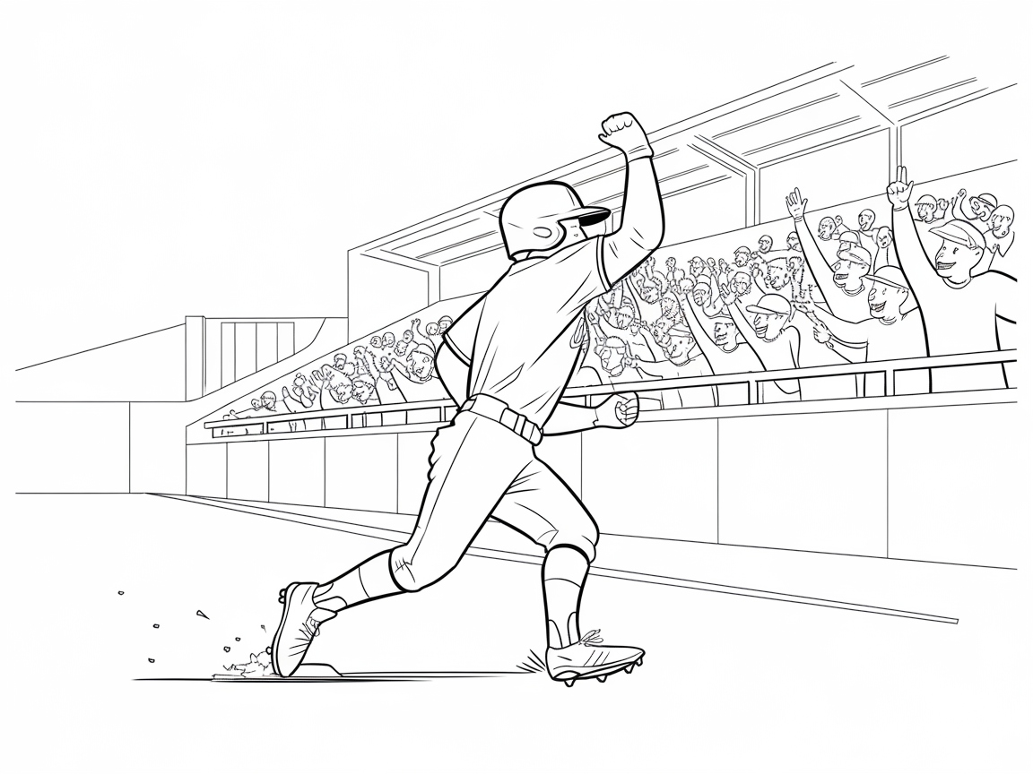 Slide into Victory with This Home Run Celebration