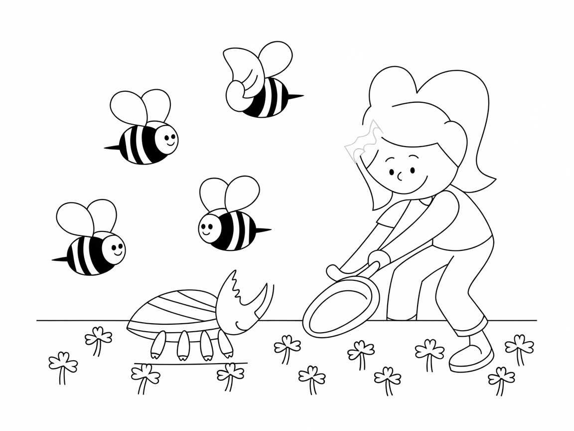 Bug-Spotting Adventure with Buzzing Bees