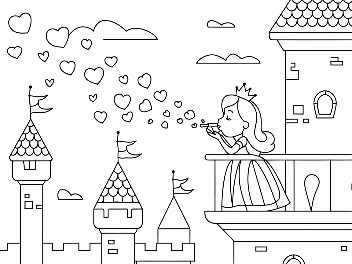 Princess Castle Bubble Fantasy