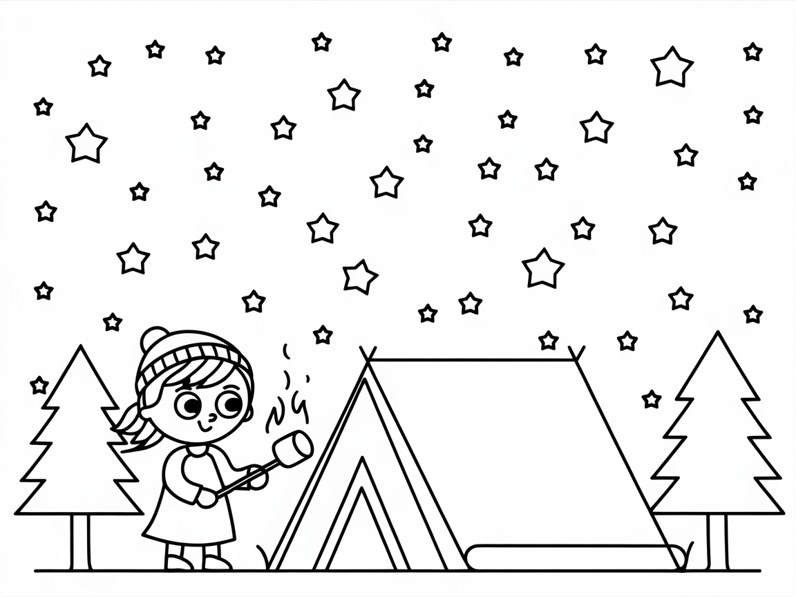 Stargaze at the Campfire